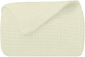 ARlinen Waffle Bed Blanket, 100% Cotton, Soft, Lightweight
