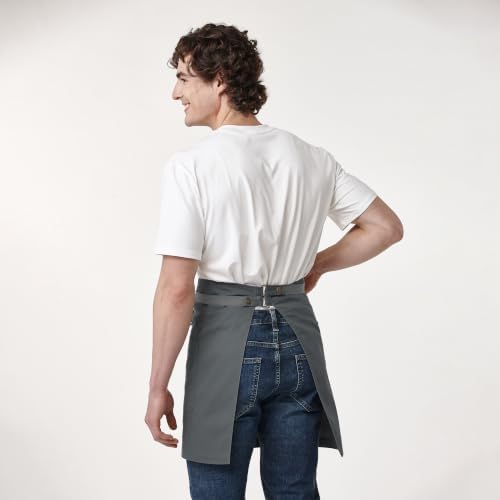 Waist Apron for Men Server Bistro Half 4251BY