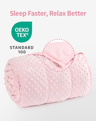 Mr. Sandman Weighted Blanket for Adults, Queen Size 15 lbs
