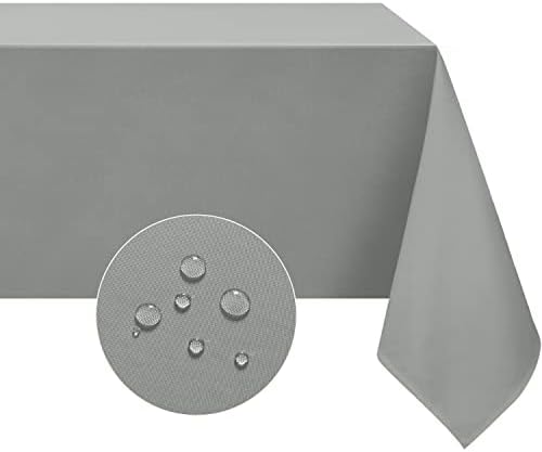 Softalker Square Tablecloth, Waterproof Table Cloths Wrinkle Free