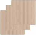 Beige Tan Dish Towels Set, Waffle Weave Kitchen Towels 3 Pieces