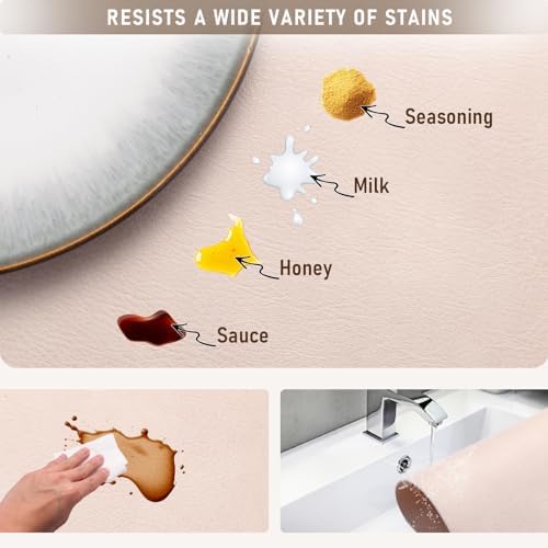 UnivoColors Placemats,Heat Resistant Placemats Set of 6 Washable 12 x