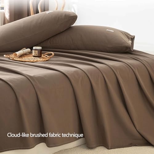 Flat Sheet Twin Full Queen King Super Soft 100% Pure Cotton Fabric Top