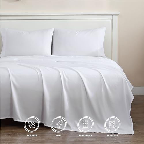 1888 Mills Full Sheet Set – 4 piece Bedding – Soft and Shrinkage