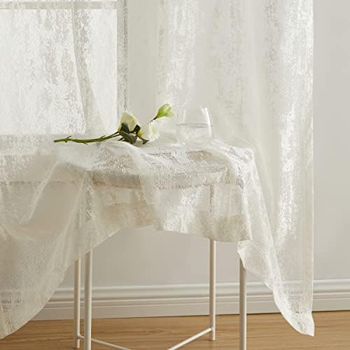 HLC.ME Crawford Modern Abstract Decorative Semi Sheer Light Filtering
