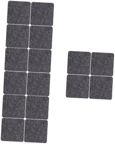 DECHOUS 16pcs Heat Insulated Table Placemat Desk Cup Coaster Padded