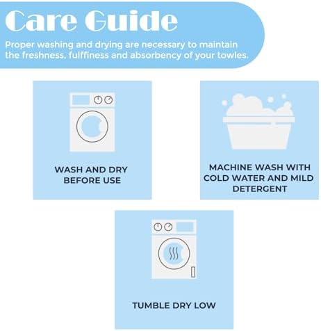 SUPERIOR Cotton 9 Piece Towel Set, Quick Dry, Bathroom Essentials