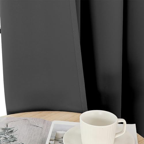 Joydeco 120 inches Long Blackout Curtains 2 Panels Set, Thermal