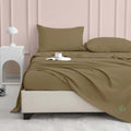 Hotel Luxury Bed Sheets, Queen Size 4 Piece Sheet Set, 16 Inch Deep