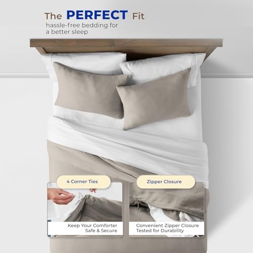 THREAD SPREAD Duvet Cover Queen Size - 600 Series 100% Egyptian Cotton