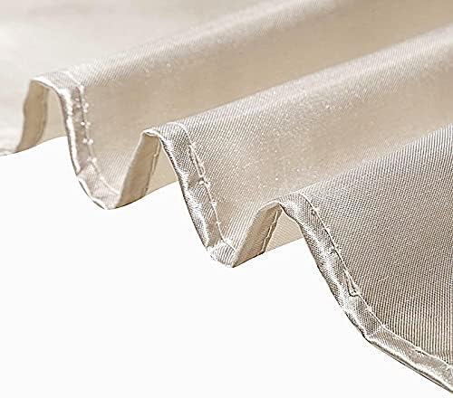 12 pcs 12 x 108 inch Beige Satin Table Runners - Wedding Table Top