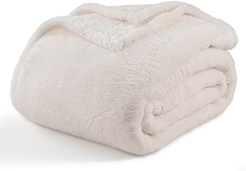 Berkshire Blanket Classic Extra-FluffyTM Plush Blanket King Size, Soft