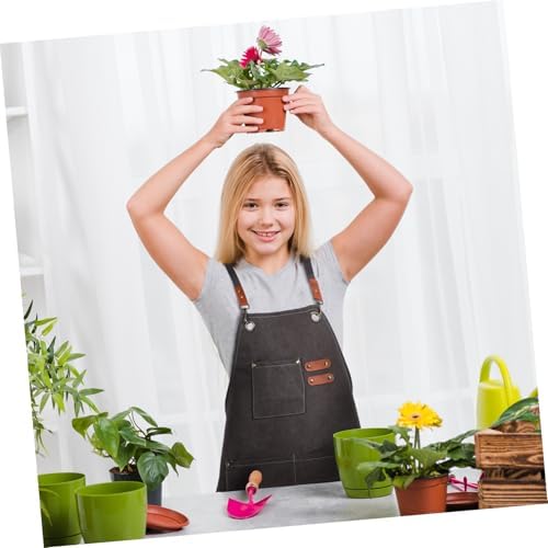 BESTOYARD Canvas Apron for Cooking Unisex Chef Apron for Men Women