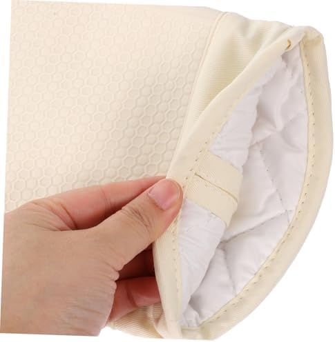 Honeycomb Silicone Oven Mitt Gloves, Heat Resistant Baking Mitts