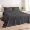 Rajlinen 100% Cotton King Sheets Set, Cooling & Breathable Bed Sheets