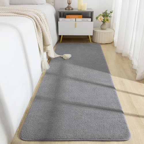 BENRON Soft Runner Rugs for Bedroom Hallway 2x6, Non Slip Washable