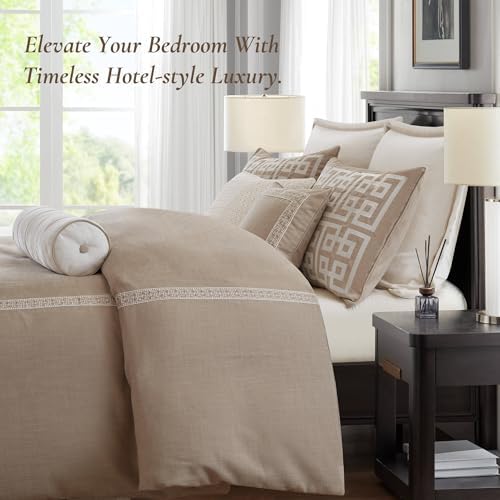Madison Park Signature Oversized Queen Comforter Set, Luxury Hotel