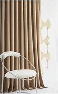 Blackout Curtains 72 Inches Long 2 Panel Set, Darkening Bedroom