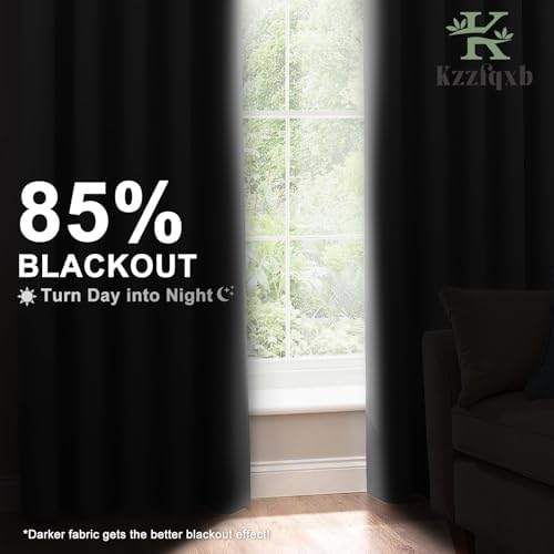 Solid Light Grey Curtains for Living Room, Modern Thermal Insulated