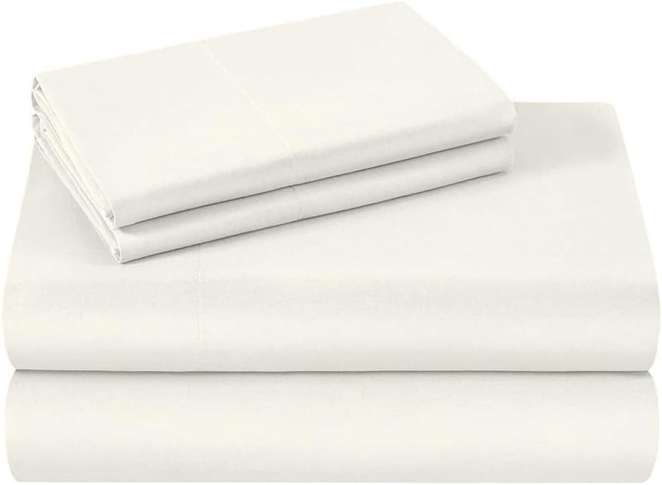 Shreem Linen RV Bunk XL Sheets 42x80, 100% Egyptian Cotton 4-Piece