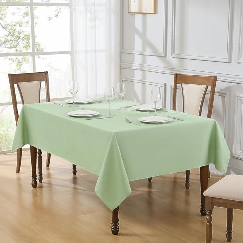 VidaFete Luxe Series 150GSM 60x120 Faux Linen Rectangle Tablecloth