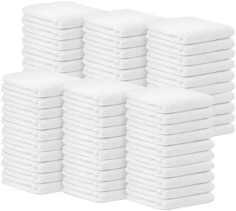 Avalon Towels Bar Towels (Pack of 60) Size 14x17 Inches – 100% Cotton