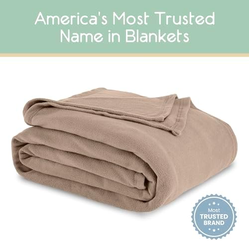 King Size Microfleece Blanket | Fleece Bed Blanket | All-Season