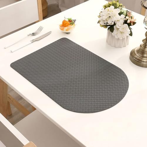 6 PCS Dining Table Geometric Placemats Washable, 11.82 x 16.93 Inches