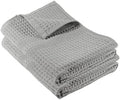 GILDEN TREE Waffle Hand Towels for Bathroom Quick Dry Towel Super