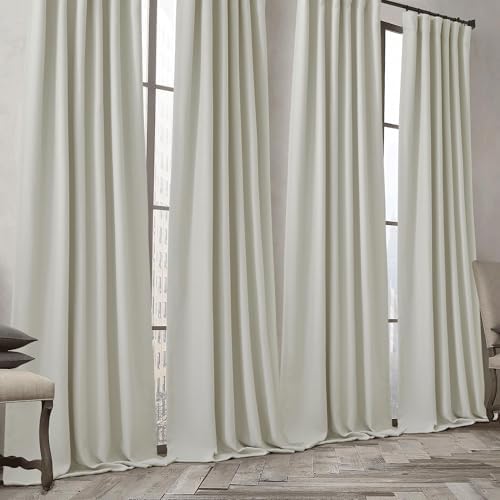 NICETOWN Room Darkening 108 inch Curtains for Bedroom, Rod Pocket/Back