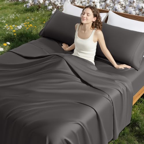 100% Egyptian Cotton King Sheet Set,1000 Thread Count