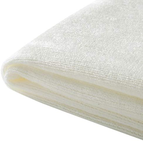 Homiest Ivory Knitted Throw Blanket with Fringe, 50x60 Inch