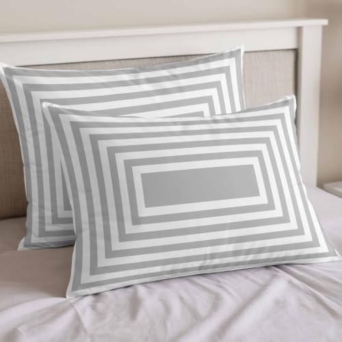 Abstract Art Queen Duvet Cover Set - 4 Pcs Comforter Cover Bedding