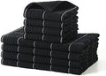Glynniss Kitchen Towels and Dishcloths Set, Absorbent Dish Towels and