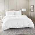 L'American Bedding 300 Thread-Count Egyptian Cotton Button Closure