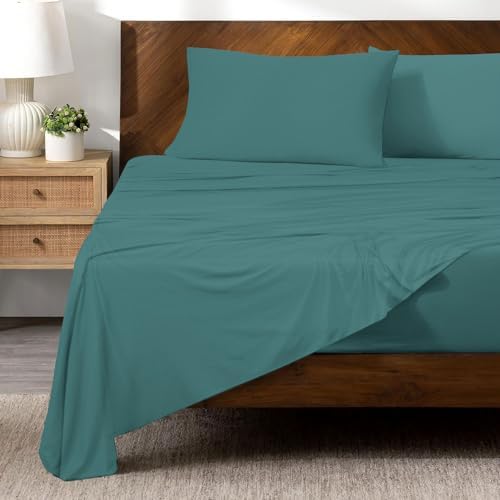 Briarwood Home 100% Cotton Solid Jersey Sheet Set - Ultra-Soft