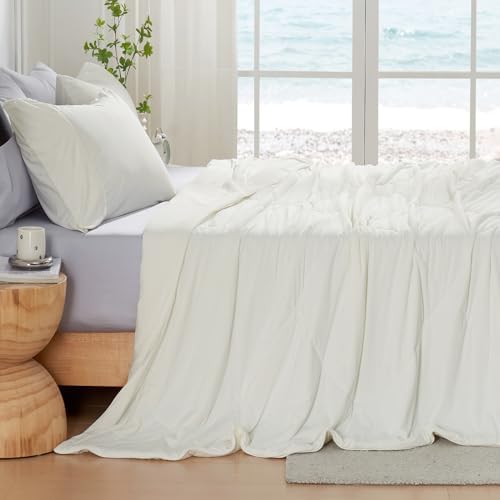 Cozy Bliss Cooling Comforter Twin Size, Cooling Blankets for Hot