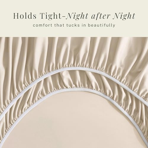 Hearth & Harbor Extra Deep Pocket King Size Sets - Fits Mattress 18-24