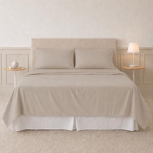 Modern Threads 4-Piece Ultra Soft Microfiber Bed Sheets Set, Wrinkle