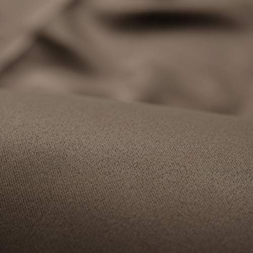 Chanasya Premium 2-Panel Solid Contemporary Room Darkening Curtains