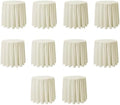 VidaFete Classic Series 10 Pack 90inch Polyester Round Table Cloth