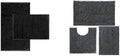 Bathroom Rugs Set 5 Piece Thick Chenille Bath Mats