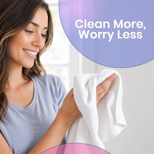 Bar Mop Towels Pack of 60 – Bulk Terry Cleaning Rags 16"x19"