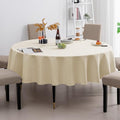 Amazon Basics Round Tablecloths, Decorative Solid Color