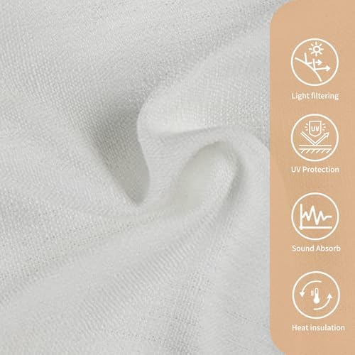 LUSTROWIN Blackout Curtains for Bedroom & Living Room - Thermal