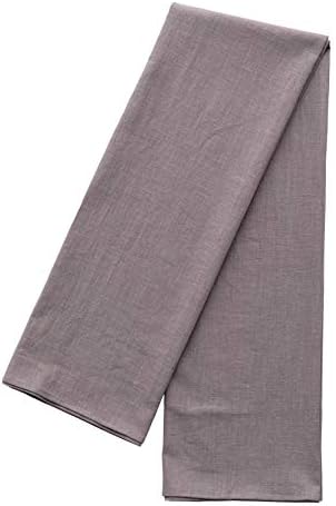 Deerlux 100% Pure Linen Washable Tablecloth Solid Color, 52" x 78"