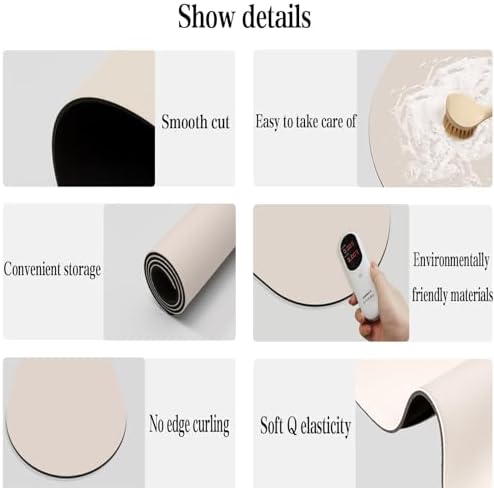 U Shaped Washable Shower Mat Bathroom Rugs Sets 3 Piece Non Slip Bath