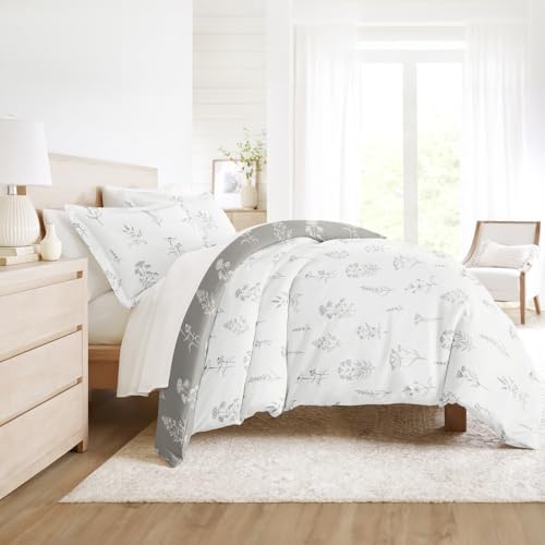 Linens & Hutch Duvet Cover Set Patterned Microfiber Ultra Soft Bedding