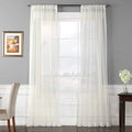 HPD Half Price Drapes SHCH-VOL3-96-PR Solid Voile Poly Sheer Curtain