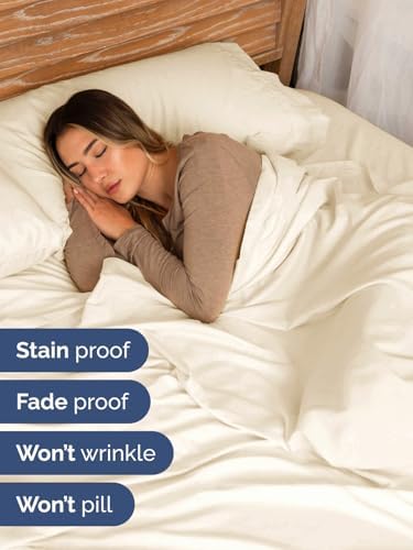 CGK Extra Deep Cal King Sheet Set - 6pc Cooling Sheets - Off White
